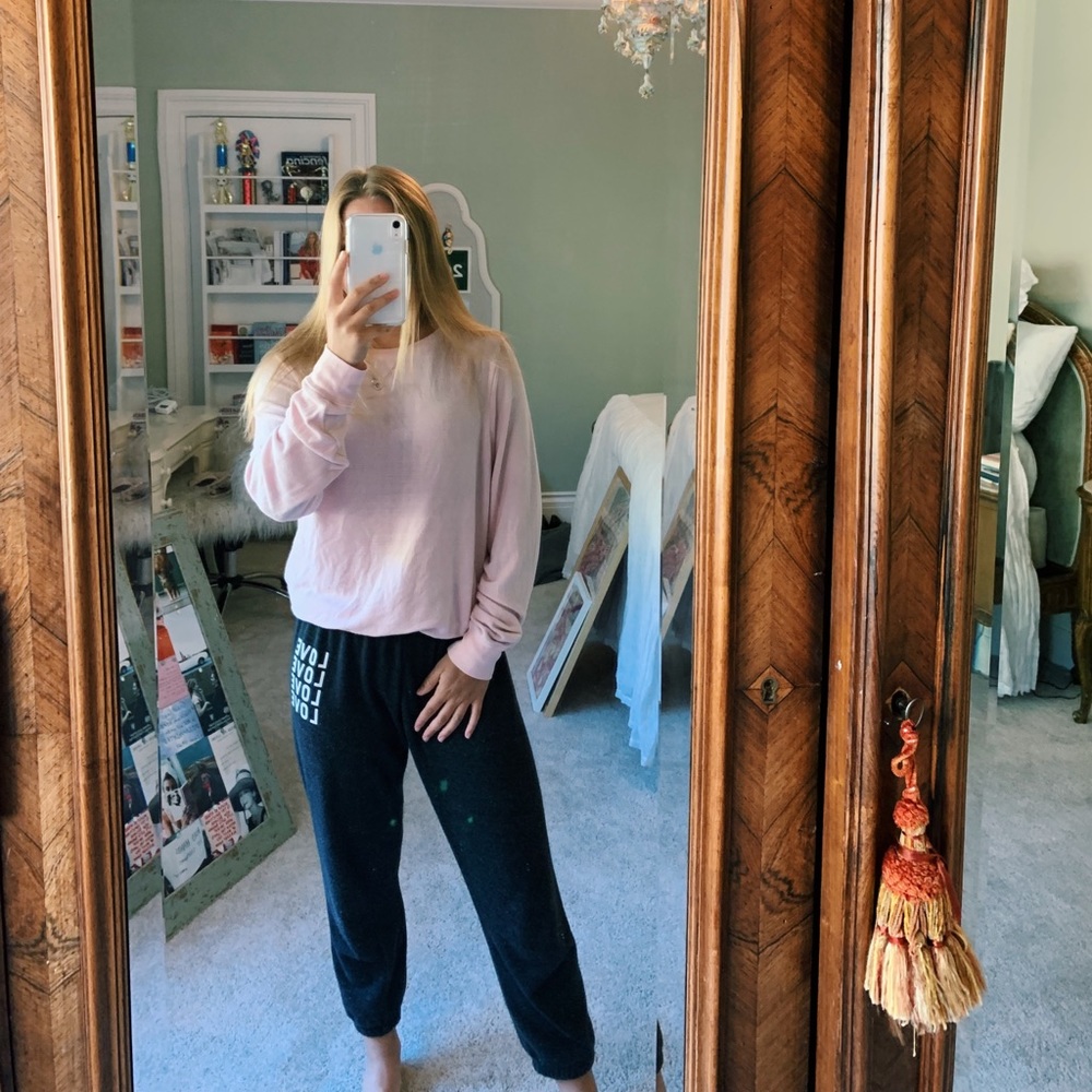Wildfox Pink Sweater